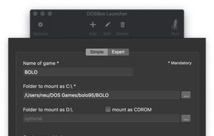 DOSBox Launcher screenshot 1