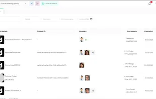 "My cases" cloud storage