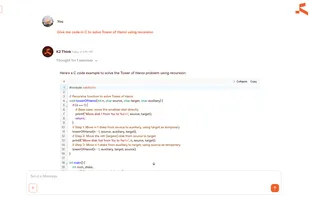 K2Think screenshot 2