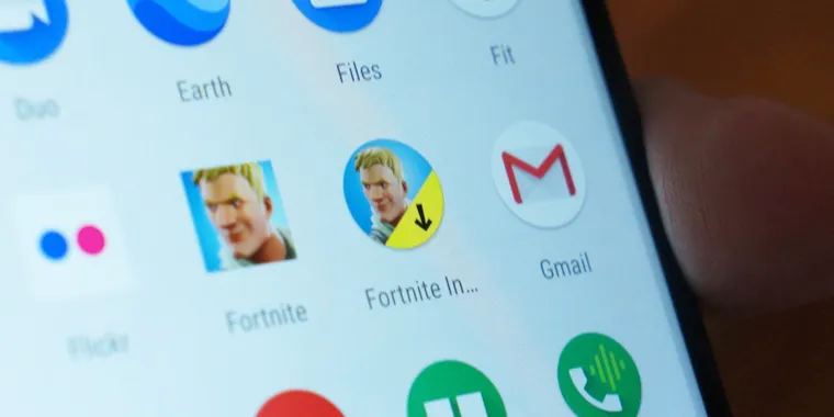 Fortnite installer for Samsung devices was initially vulnerable to invisible malware image