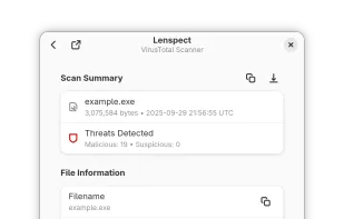 Lenspect screenshot 3
