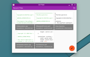 Liri Text screenshot 1