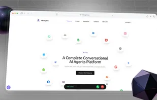 Conversational AI agent that responds in real time to chat.