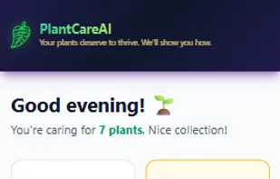 PlantCareAI screenshot 2
