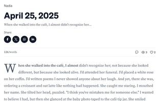 Set your writing as public or private. 