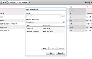 Mollify screenshot 1