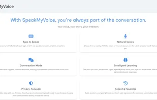 SpeakMyVoice screenshot 1