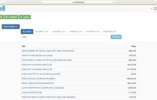 Live search feature brings the latest pricing from your competitors websites so that you know whats live on their website.