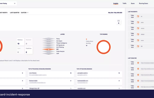 Insights dashboard incident response