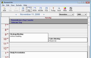 Remind-me screenshot 1