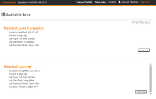 CompanyWide screenshot 2