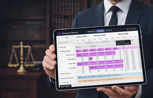 ResourcePlanner project milestones view