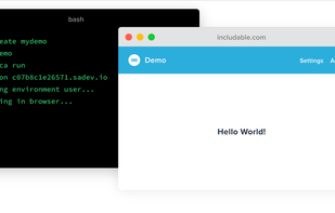 Includable screenshot 1