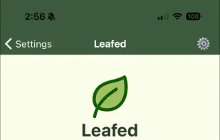 Leafed screenshot 1