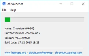 chrlauncher screenshot 1