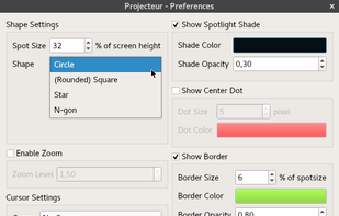 Projecteur screenshot 1