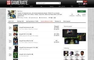 Gamerate screenshot 2