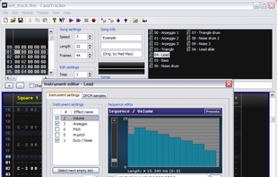 Instrument editor (0.2.6)