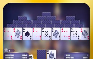 TriPeaks Solitaire Challenge screenshot 1