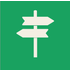 Guidepost icon