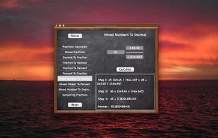 Fractions-Calculator screenshot 1