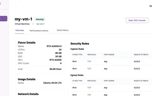 Hyperstack.cloud screenshot 1
