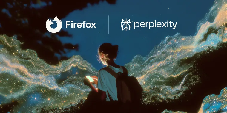 Firefox now supports Perplexity as a default search engine option image
