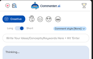The app working directly on LinkedIn