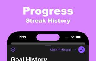 OnTrack Goals Habits Tracker screenshot 3