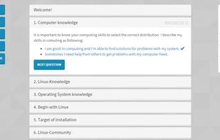 Linux Distro Chooser screenshot 1
