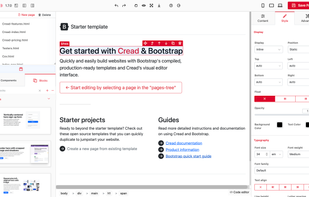 Cread Website Builder screenshot 3