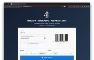 Buddy Barcode Generator screenshot 1