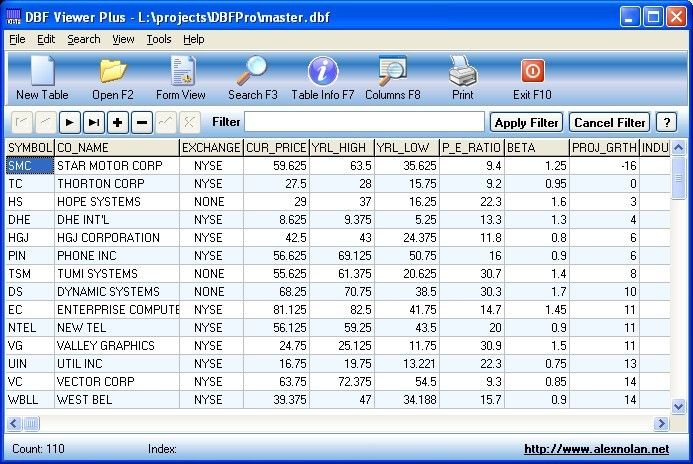 DBF Viewer Plus Alternatives and Similar Software | AlternativeTo