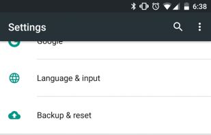 TalkBack screenshot 1