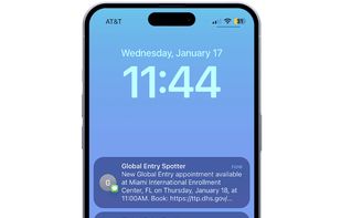 Global Entry Spotter screenshot 1