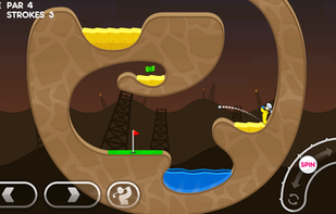 Super Stickman Golf screenshot 1