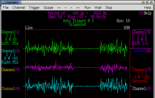 xoscope screenshot 1