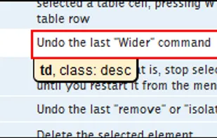 Aardvark (Bookmarklet) screenshot 1