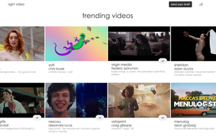 right.video screenshot - creative video search engine - trending videos