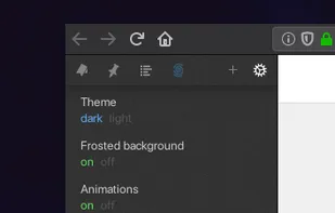 Sidebery screenshot 2