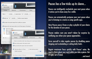 You decide how Pauses works