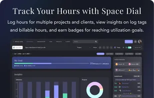 Track Your Hours with Space Dial