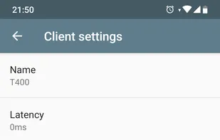Snapcast screenshot 1