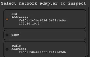 Sniffnet screenshot 2