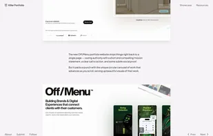 Killer Portfolio screenshot 1