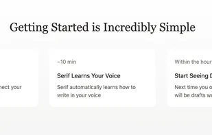Serif AI screenshot 2