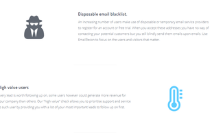 Detect disposable email addresses in real-time and in your database