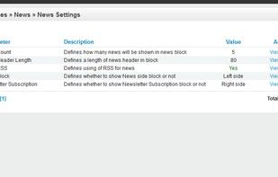 ApPHP MicroCMS screenshot 1