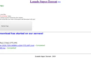 Lenudo Super-Torrent screenshot 1