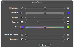 MPlayerX video tuner
